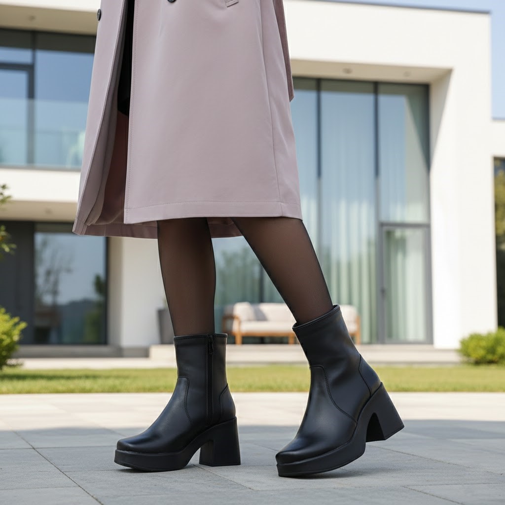 خرید آنلاین بوت زنانه جزیره مدل هستی کد 01